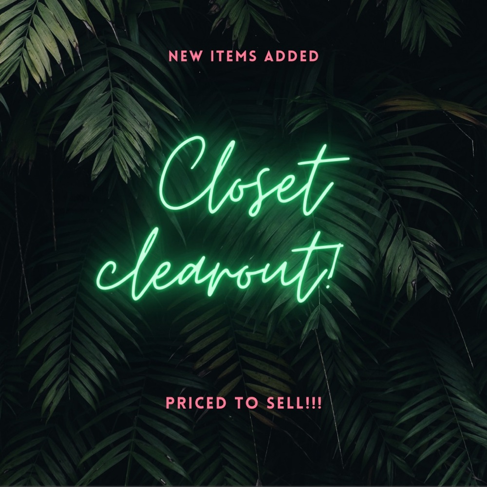 Closet Clear-out!